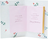 Pretty Pink Christmas Door Lovely Mum Christmas Card